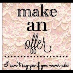 Reasonable offers are much appreciated!